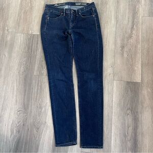 Madewell Skinny Skinny Mid Rise Denim Jeans Dark Wash 28